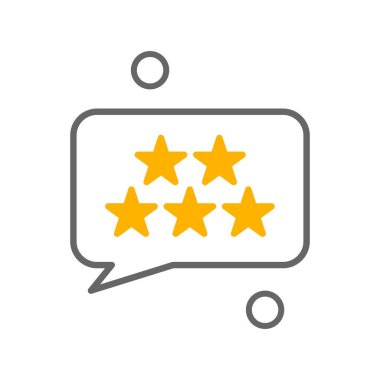 Konuşma balonu vektör çizimi 