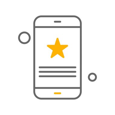 Vektör mobil ağ simgesi 