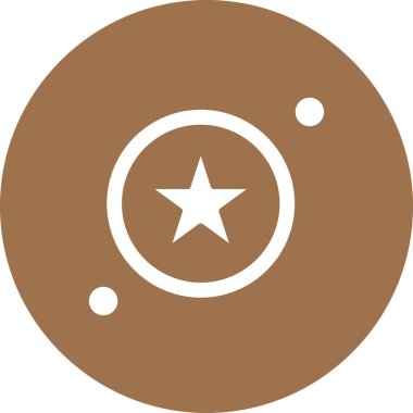 yıldız simgesi vektör illüstrasyonu