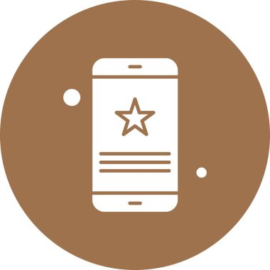 Vektör mobil ağ simgesi