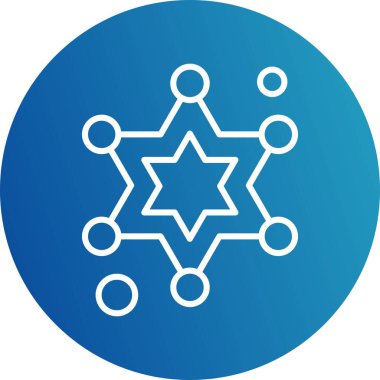 yıldız simgesi vektör illüstrasyonu