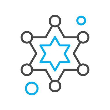 yıldız simgesi vektör illüstrasyonu