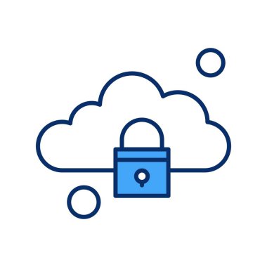 Vektör Kilit Simgesi, güvenlik kavramı