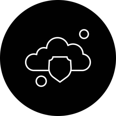 Vektör kalkanı ağ simgesi