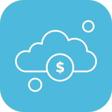 Dolar simgesi vektör illüstrasyonu