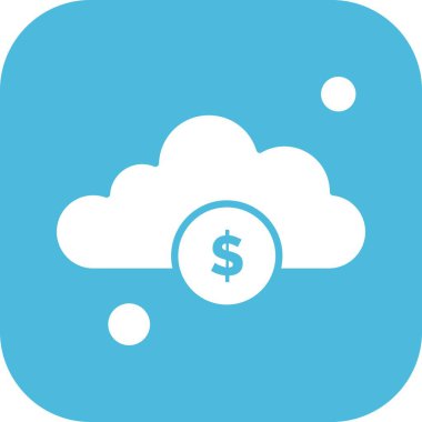 Dolar simgesi vektör illüstrasyonu