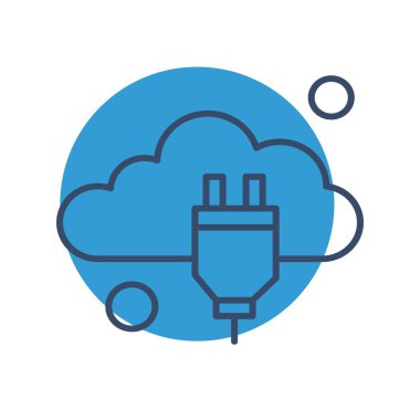 Dolgu simgesi vektör illüstrasyonu