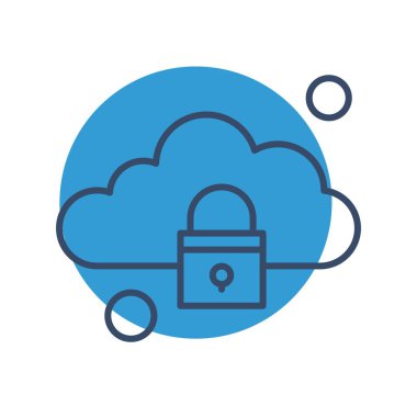 Vektör Kilit Simgesi, güvenlik kavramı