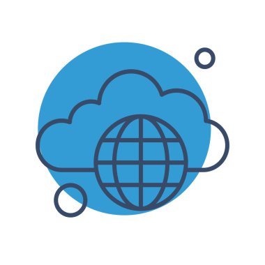 toprak simgesi vektör illüstrasyonu 