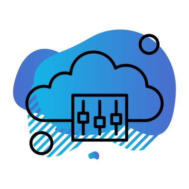 Vektör seçeneği Simge, basit web illüstrasyonu