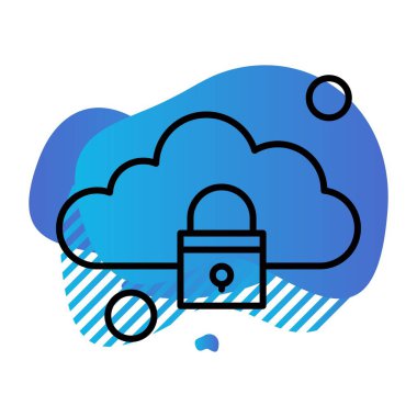 Vektör Kilit Simgesi, güvenlik kavramı