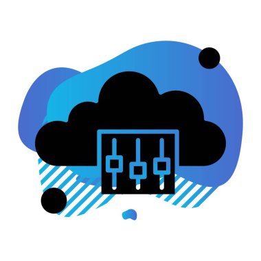 Vektör seçeneği Simge, basit web illüstrasyonu