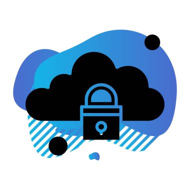 Vektör Kilit Simgesi, güvenlik kavramı