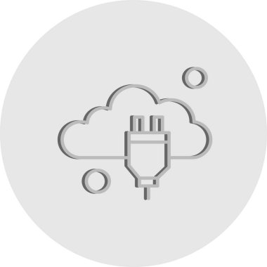 Dolgu simgesi vektör illüstrasyonu