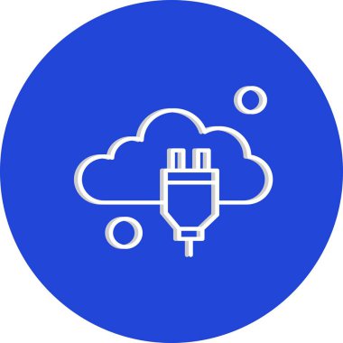 Dolgu simgesi vektör illüstrasyonu