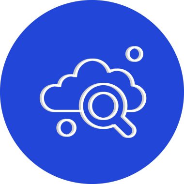 araştırma simgesi, vektör illüstrasyonu