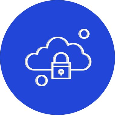 Vektör Kilit Simgesi, güvenlik kavramı