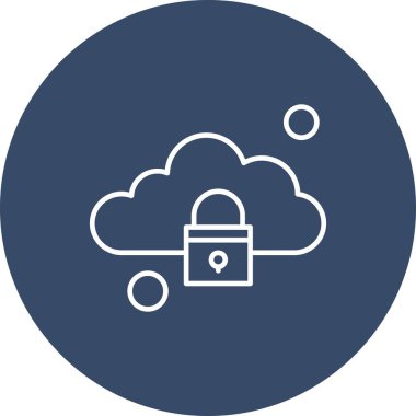 Vektör Kilit Simgesi, güvenlik kavramı