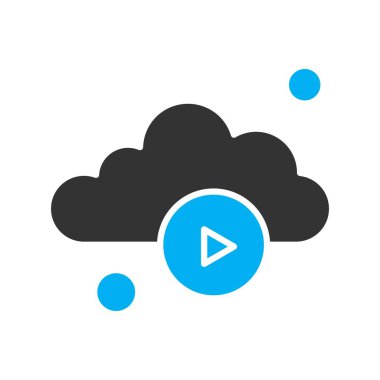 Vektör çalma Simgesi, basit web illüstrasyonu