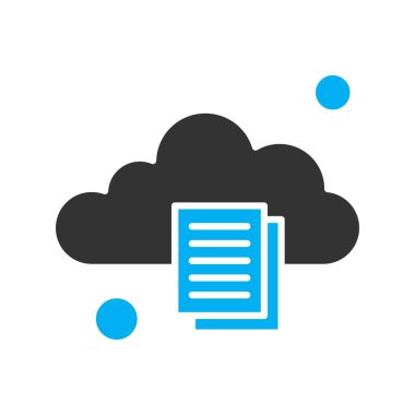 belge simgesi, vektör çizimi