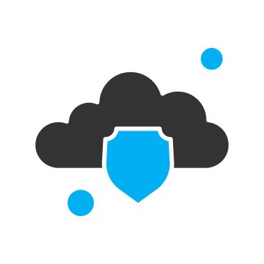 Vektör kalkanı ağ simgesi