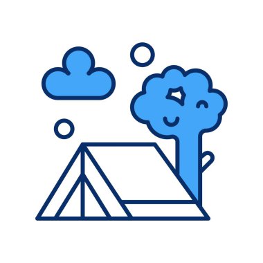 Modern ikon vektör illüstrasyonu, Kanada günü konsepti 