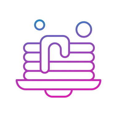 Modern ikon vektör illüstrasyonu, Kanada günü konsepti 