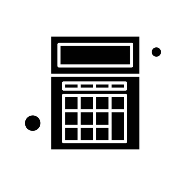 Taschenrechner Icon Vektorillustration — Stockvektor