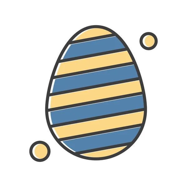 Egg Icon Illustrazione Vettoriale — Vettoriale Stock