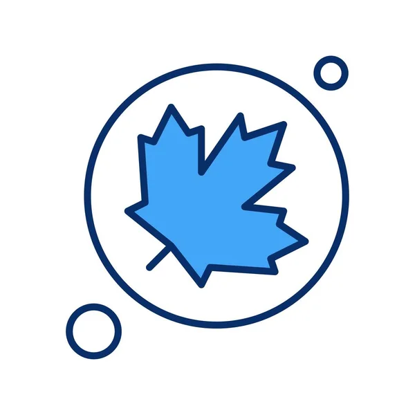 Современная Иконка Векторная Иллюстрация День Канады — стоковый вектор