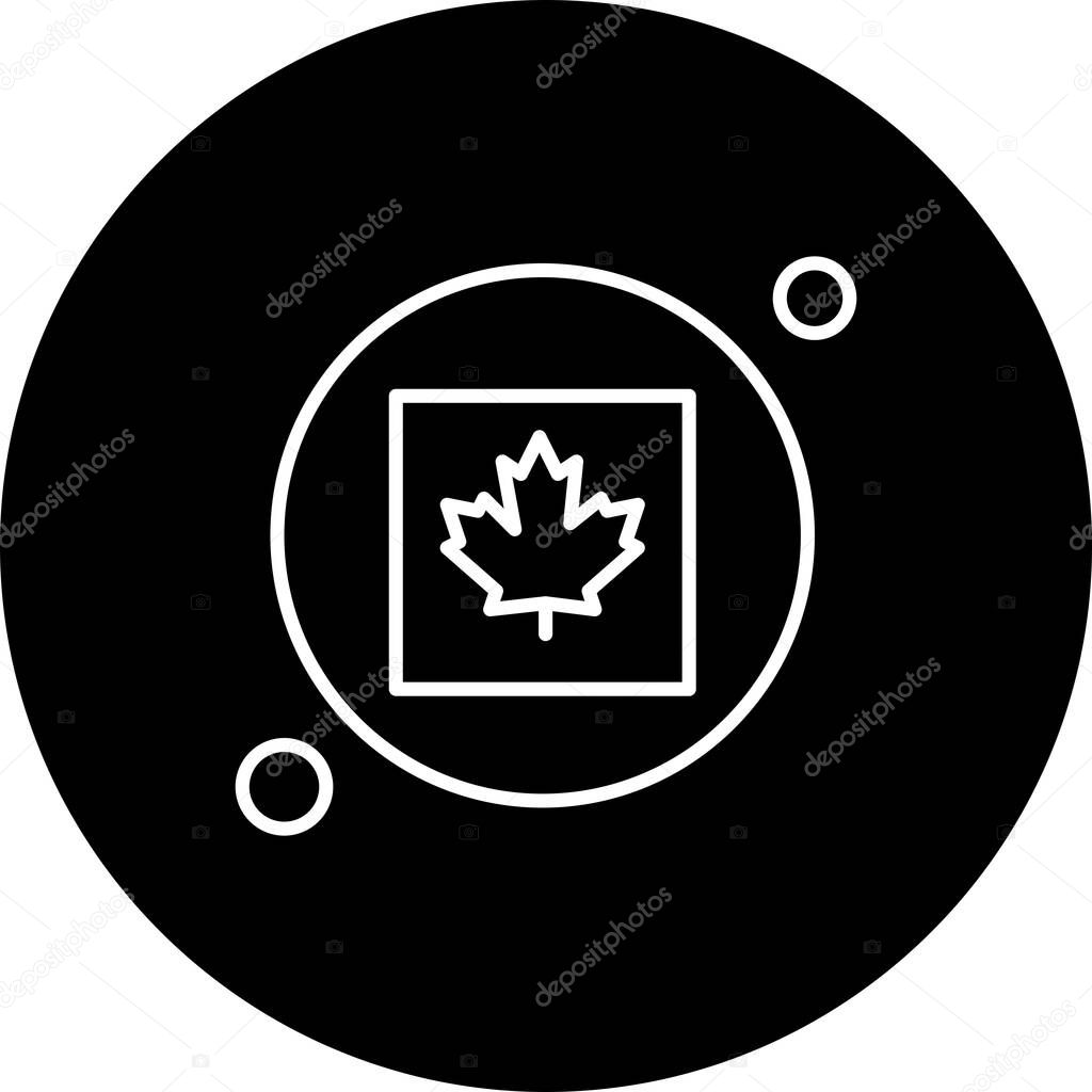 Modern icon vector illustration, Canada day concept 