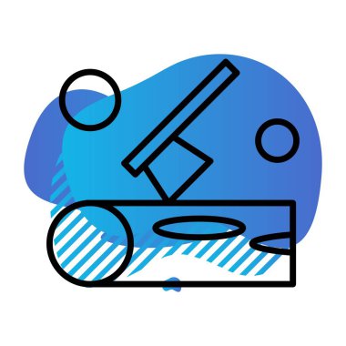 Kanada Günü Simge vektör illüstrasyonu