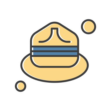 Ofis simgesi vektör illüstrasyonu