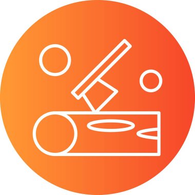 Ofis simgesi vektör illüstrasyonu