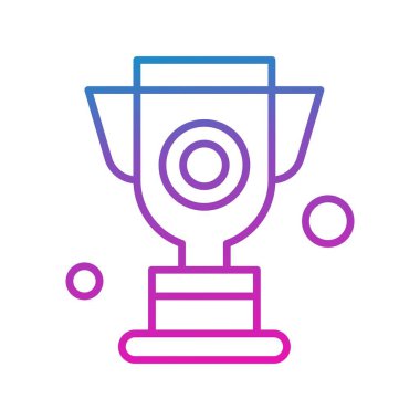 Ofis simgesi vektör illüstrasyonu