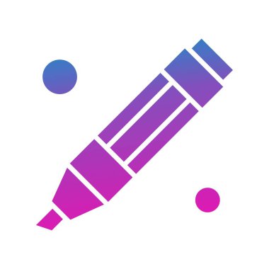 Ofis simgesi vektör illüstrasyonu