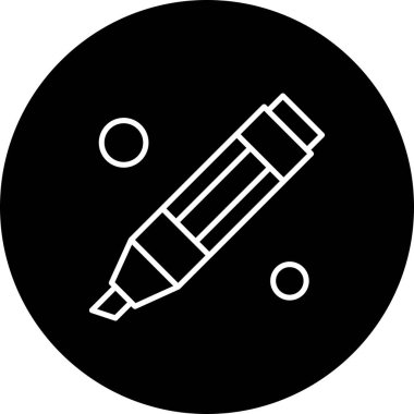 Ofis simgesi vektör illüstrasyonu