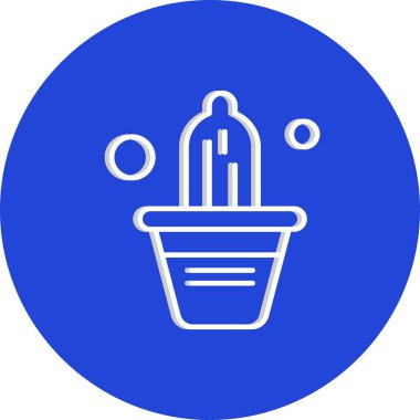 Ofis simgesi vektör illüstrasyonu