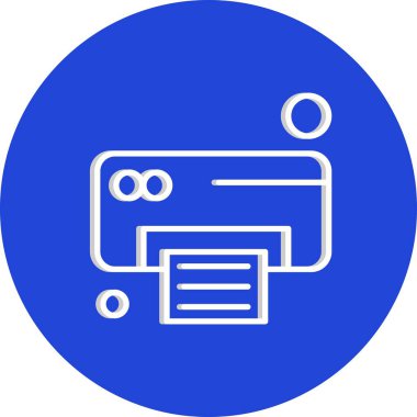 Ofis malzemelerinin vektör illüstrasyonu 