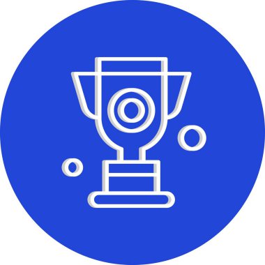 kupa simgesi, vektör çizimi