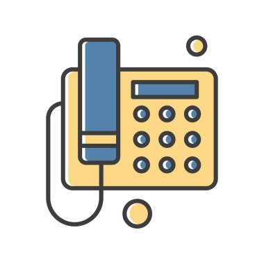 Ofis malzemelerinin vektör illüstrasyonu 