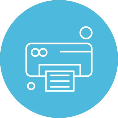 Ofis malzemelerinin vektör illüstrasyonu 