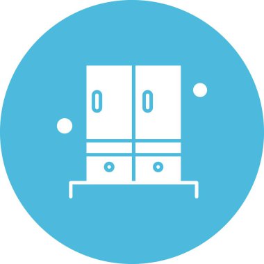 Ofis malzemelerinin vektör illüstrasyonu 