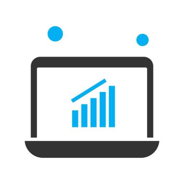  dizüstü bilgisayar simgesi, vektör illüstrasyonu