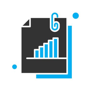 Belgenin vektör illüstrasyonu, basit simge tasarımı