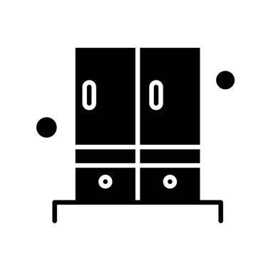 Ofis malzemelerinin vektör illüstrasyonu 