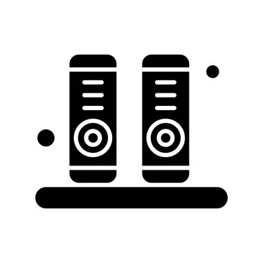 Ofis malzemelerinin vektör illüstrasyonu 