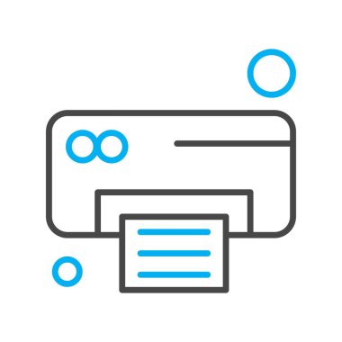 Ofis malzemelerinin vektör illüstrasyonu 