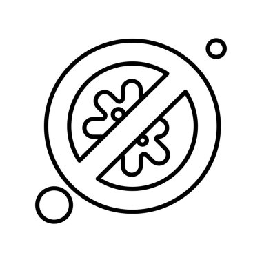 Vektör Bloğu Simgesi, basit web illüstrasyonu