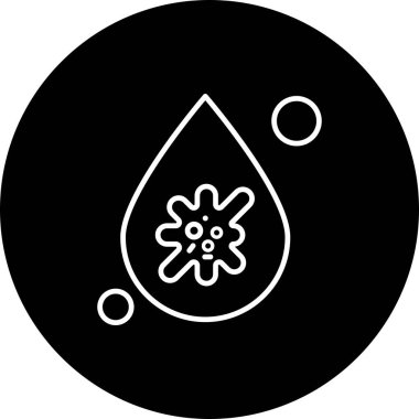 kan damlası vektör çizimi